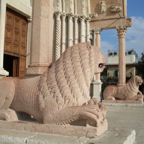 Ancona Italy Cathedral Church Sculpture